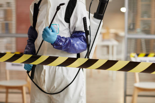 Professional Biohazard Cleanup technician working in Maskell, NE